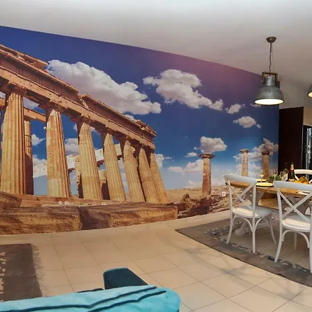 Just Athens Apt 130Sqm One Step From Metro Exterior photo